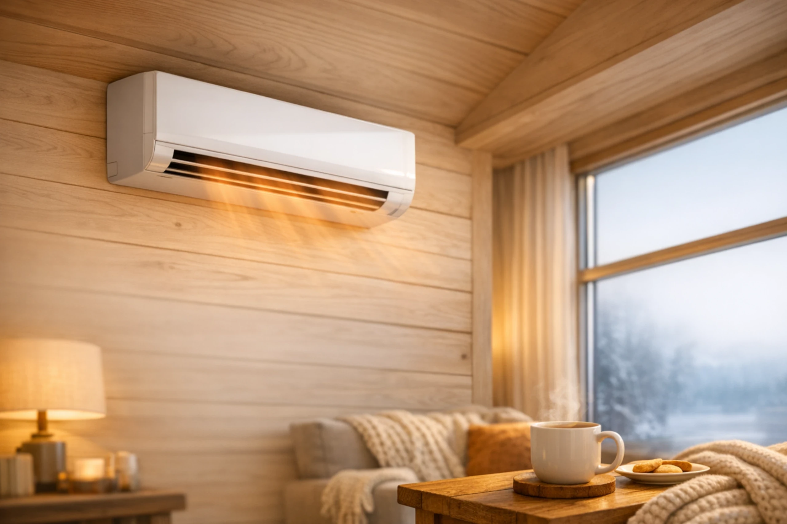 Úsporné vytápění klimatizací